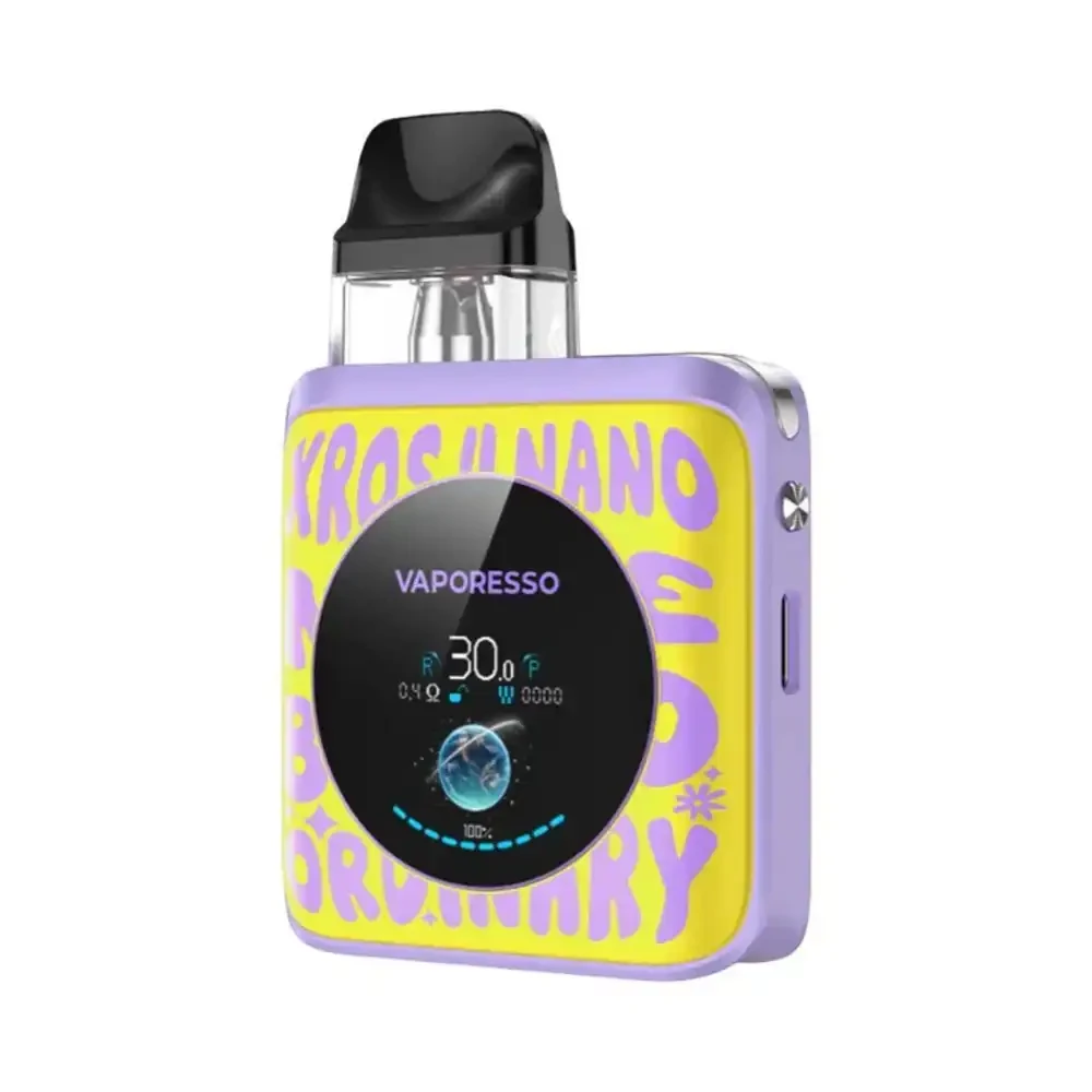  Wood-Pop Yellow Vaporesso Xros 4 Nano Pod Vape Kit