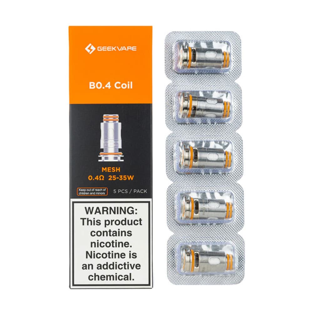  0.4ohm Geekvape B Series Coils 5 Packs