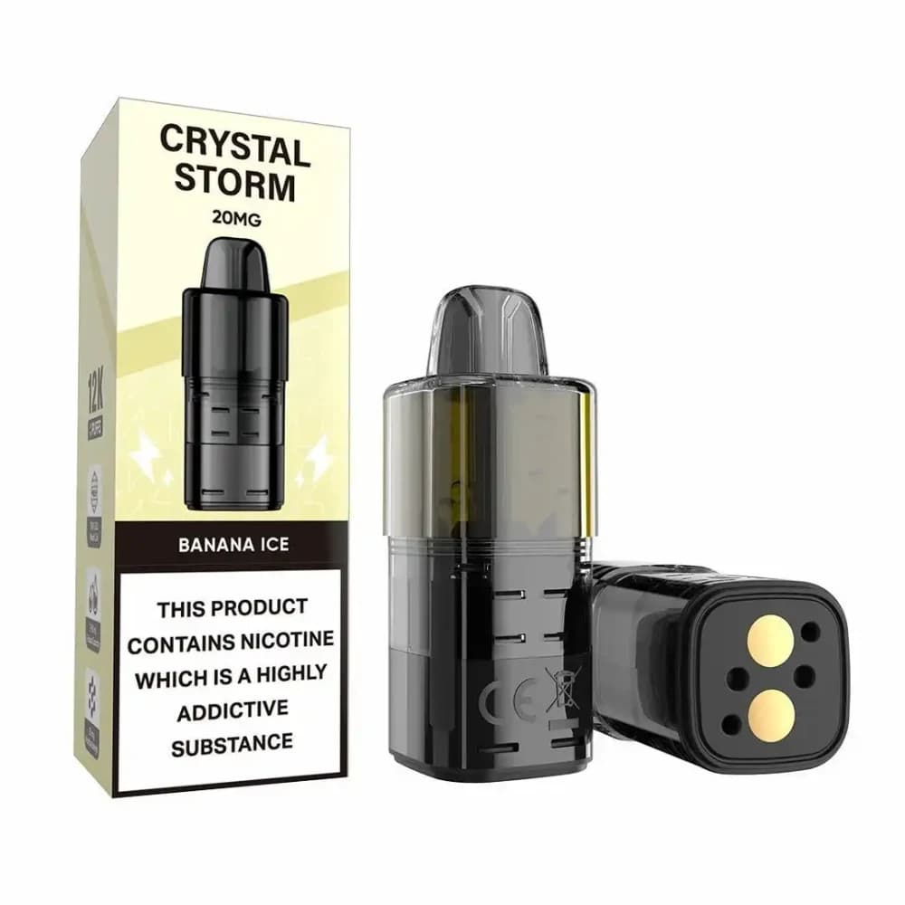  Banana Ice Crystal Strom Bar 12k Pods Pack of 5