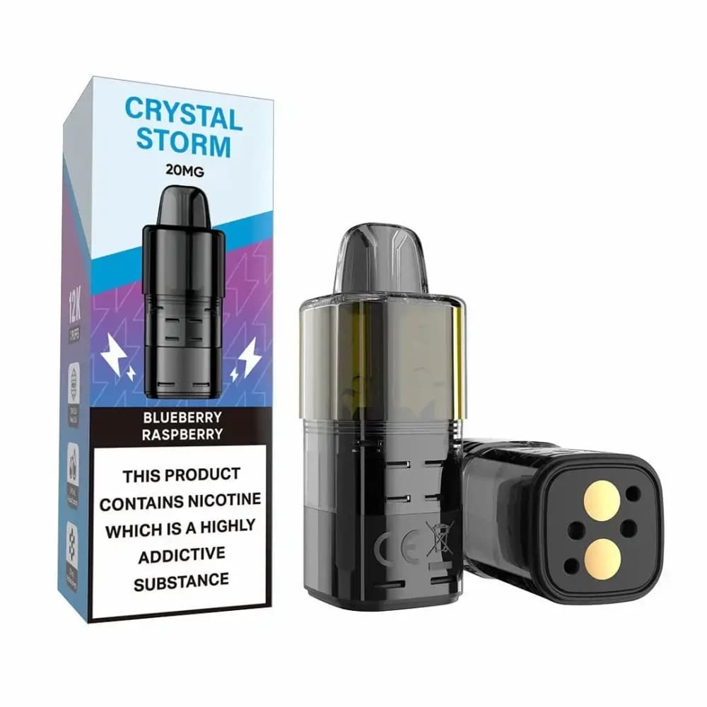  Blueberry Raspberry Crystal Strom Bar 12k Pods Pack of 5