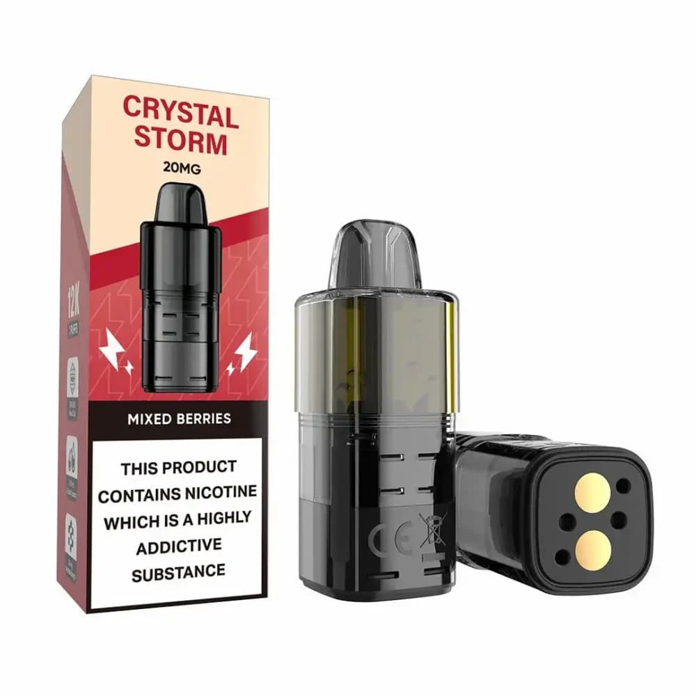  Mix Berry Crystal Strom Bar 12k Pods Pack of 5
