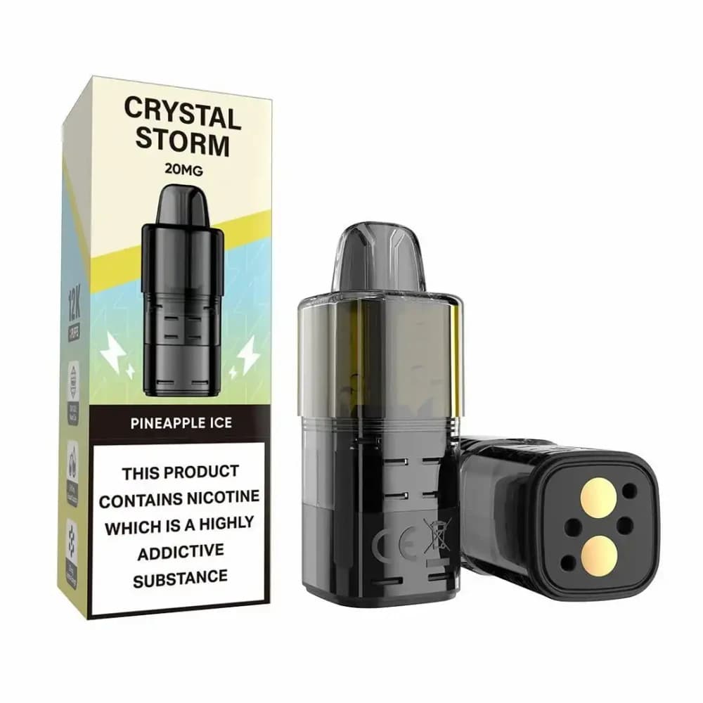  Pineapple Ice Crystal Strom Bar 12k Pods Pack of 5