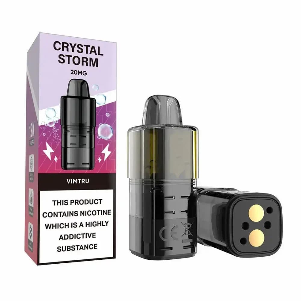  Vimtru Crystal Strom Bar 12k Pods Pack of 5