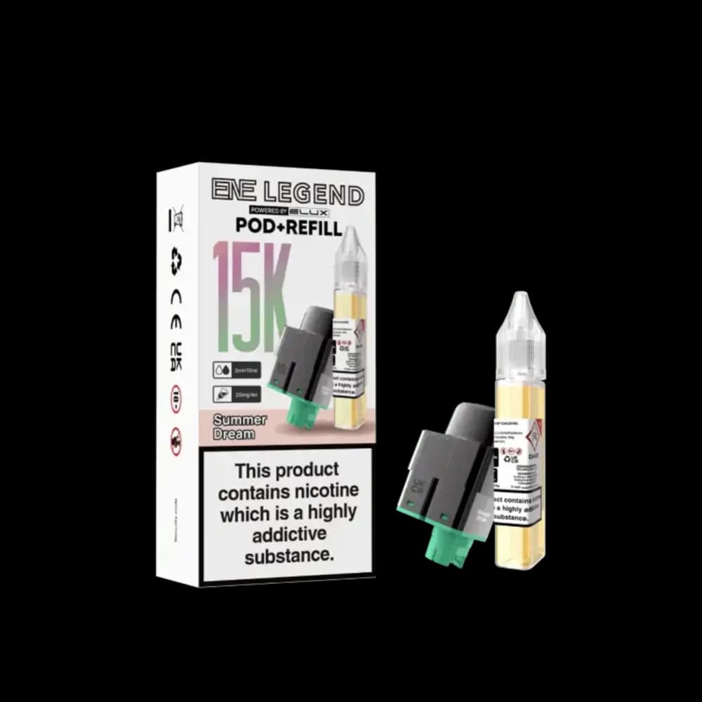  Summer Dream Elux Ene Legend 15k Pods Pack of 5