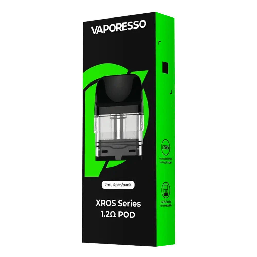  1.2ohm Pod Vaporesso Xros Replacement Pods 4 Packs