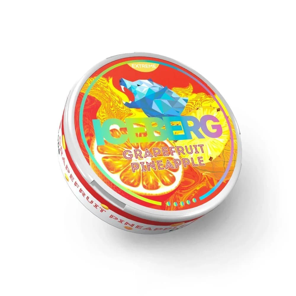  Grapefruit Pineapple Iceberg Nicotine Pouches 10 Packs