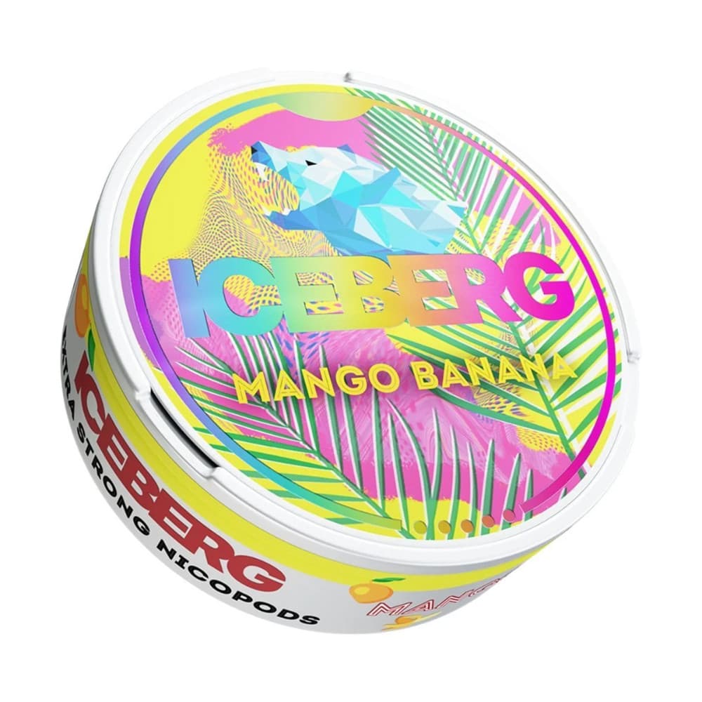  Mango Banana Iceberg Nicotine Pouches 10 Packs