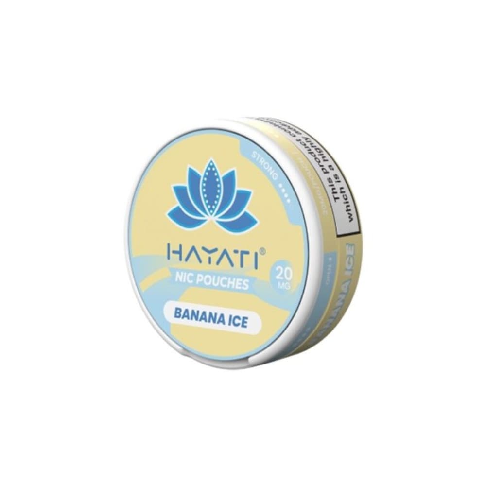  Banana Ice / 12mg Hayati Nicotine Pouches 10 Packs