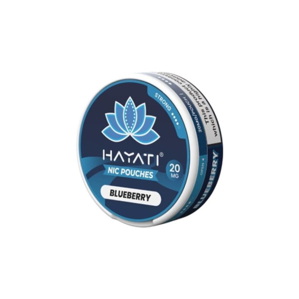  Blueberry / 12mg Hayati Nicotine Pouches 10 Packs