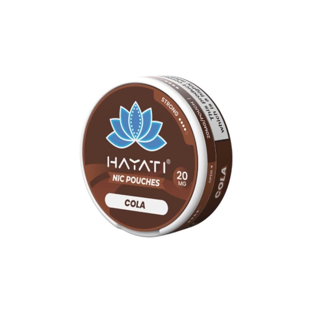  Cola / 12mg Hayati Nicotine Pouches 10 Packs