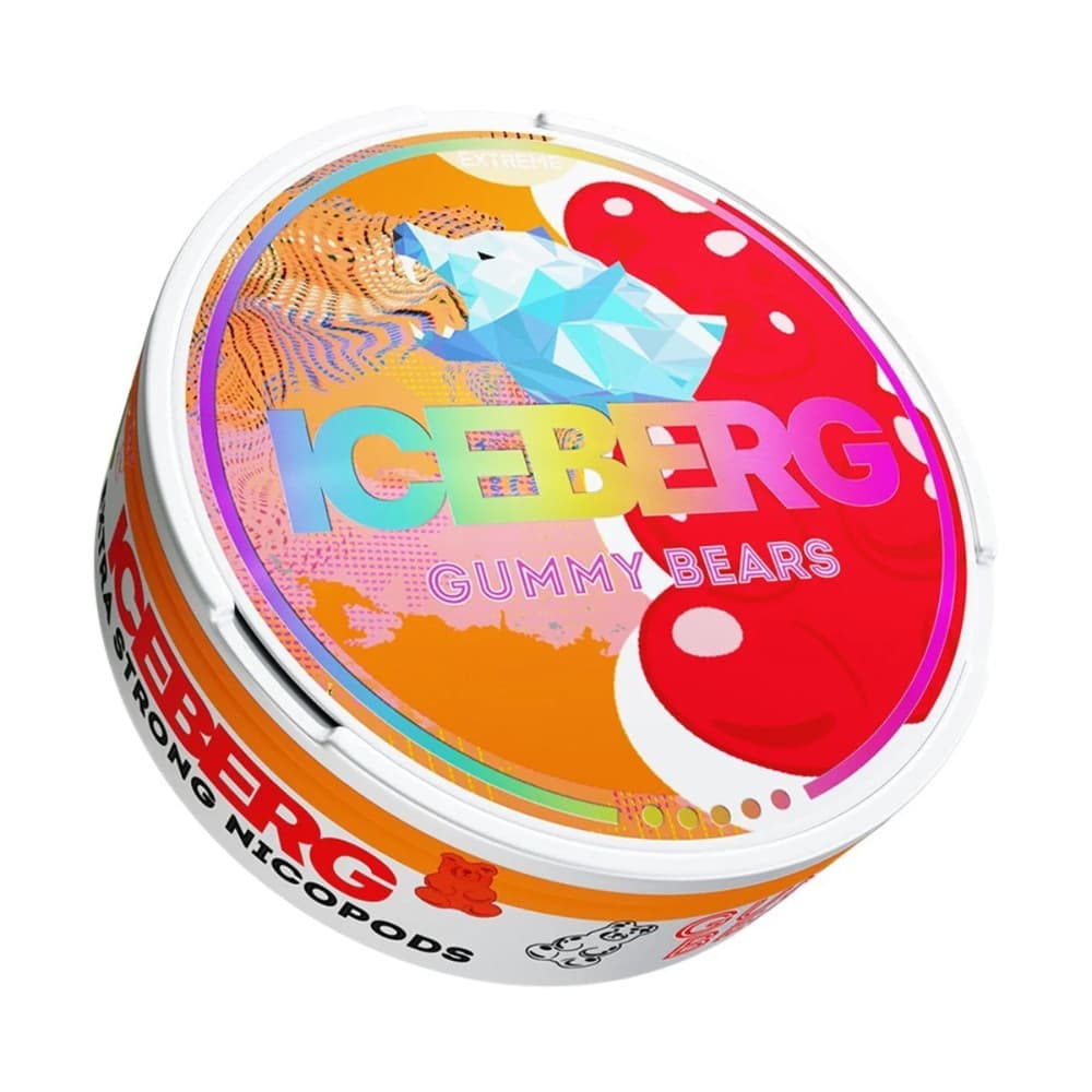  Gummy Bears Iceberg Nicotine Pouches 10 Packs