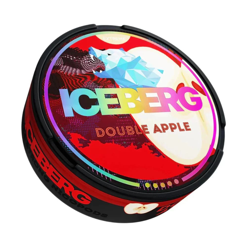  Double Apple Iceberg Nicotine Pouches 10 Packs