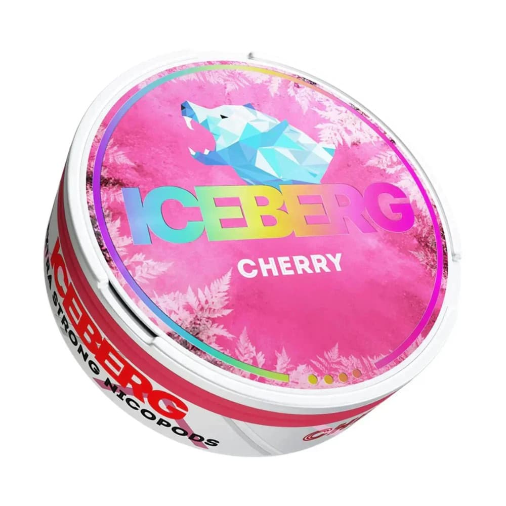  Cherry Iceberg Nicotine Pouches 10 Packs