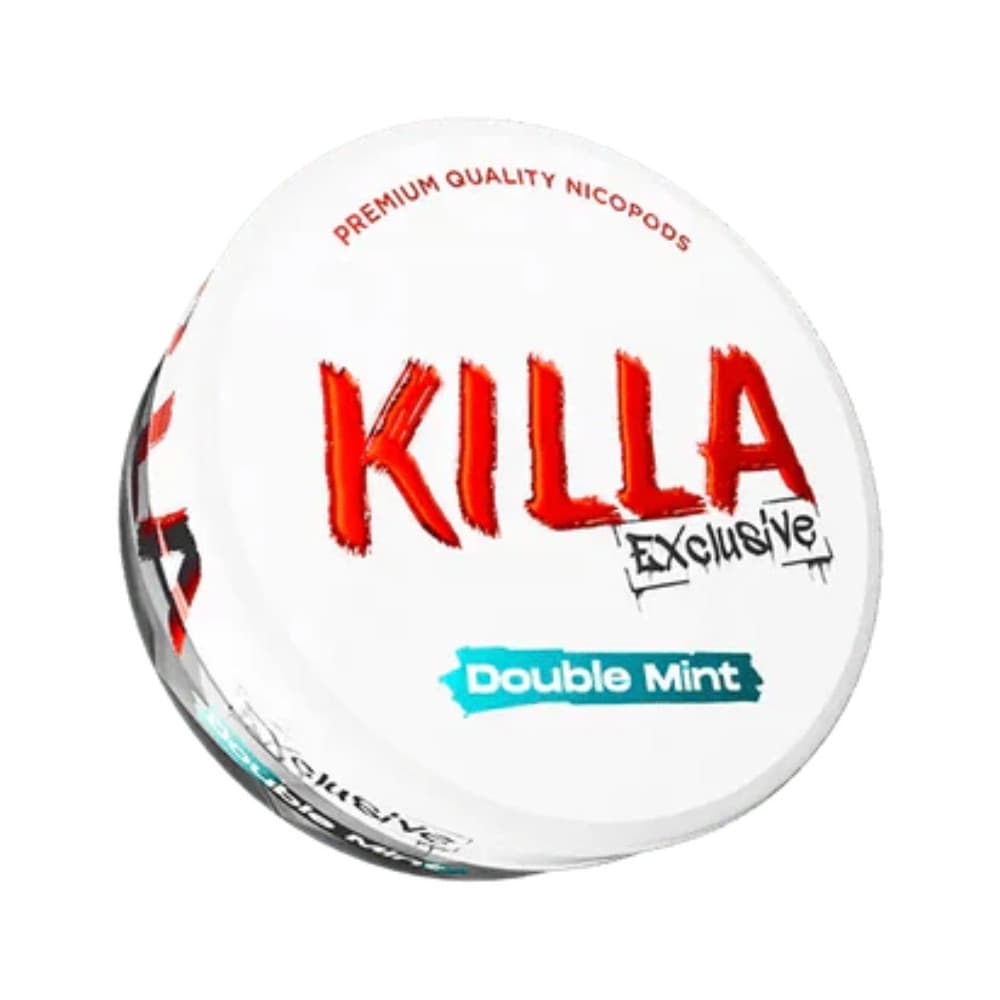  Double Mint / 16mg Killa Nicotine Pouches 10 Packs