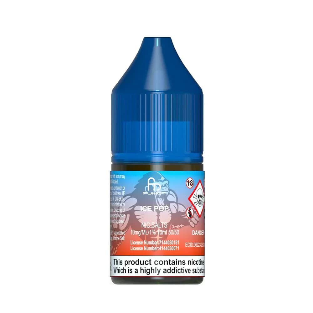  Ice Pop RandM 7000 Nic Salts E-Liquids 10ml Box of 10