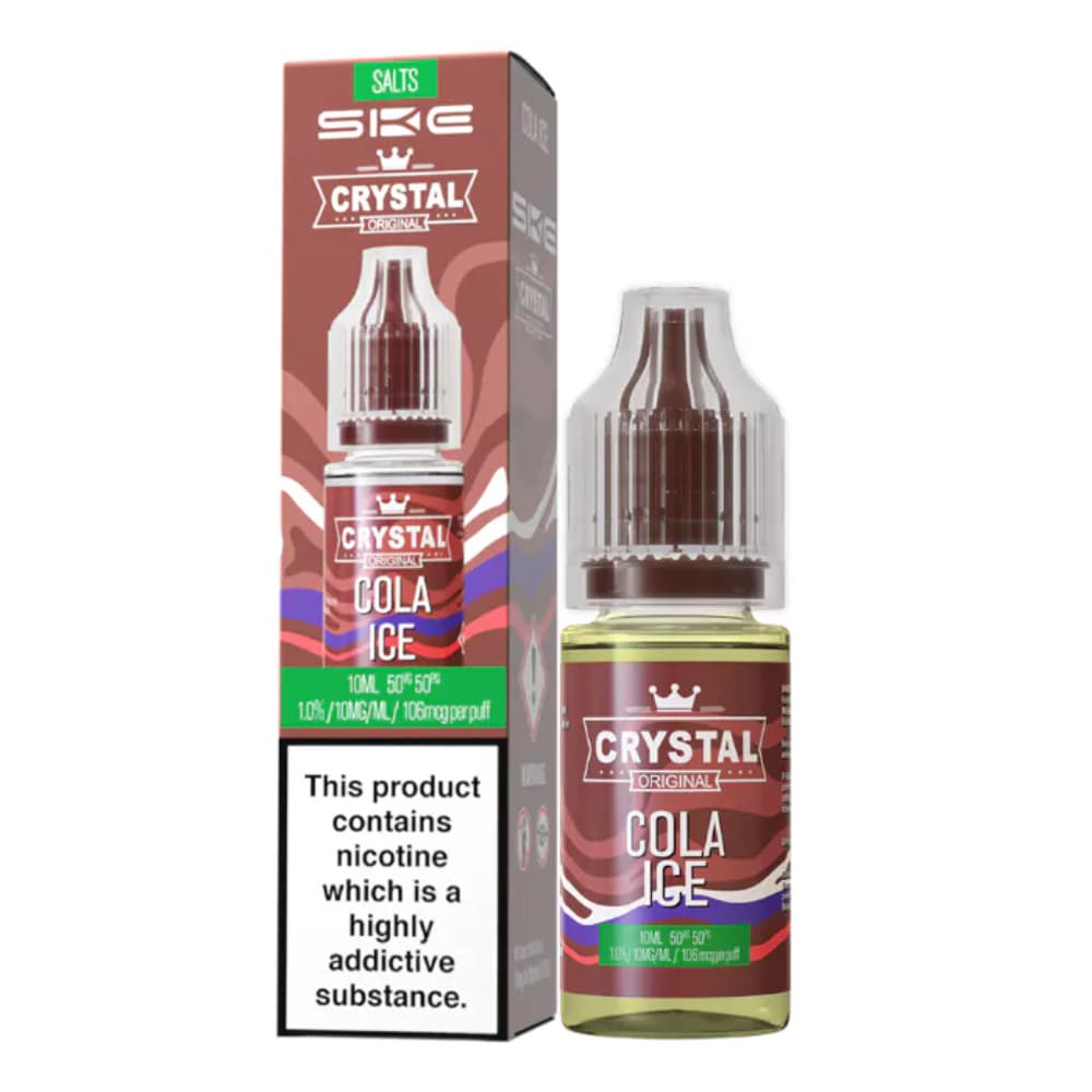  Cola / 10mg Ske Crystal Nic Salts E-Liquids 10ml Box of 10