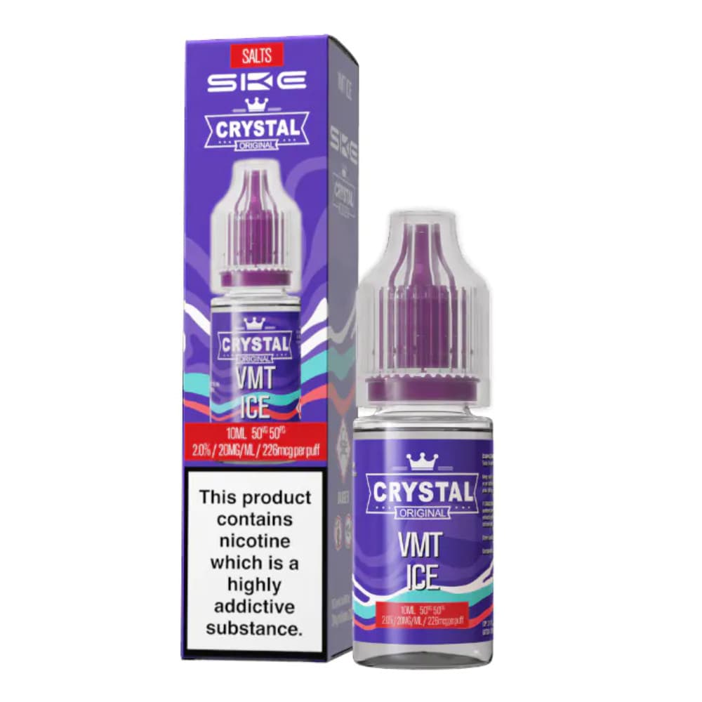  VMT / 10mg Ske Crystal Nic Salts E-Liquids 10ml Box of 10