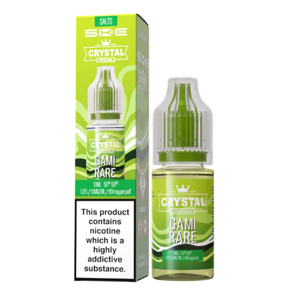  Gami Rare / 20mg Ske Crystal Nic Salts E-Liquids 10ml Box of 10