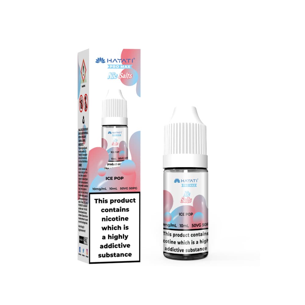  Ice Pop / 20mg Hayati Pro Max Nic Salts E-Liquids 10ml Box of 10