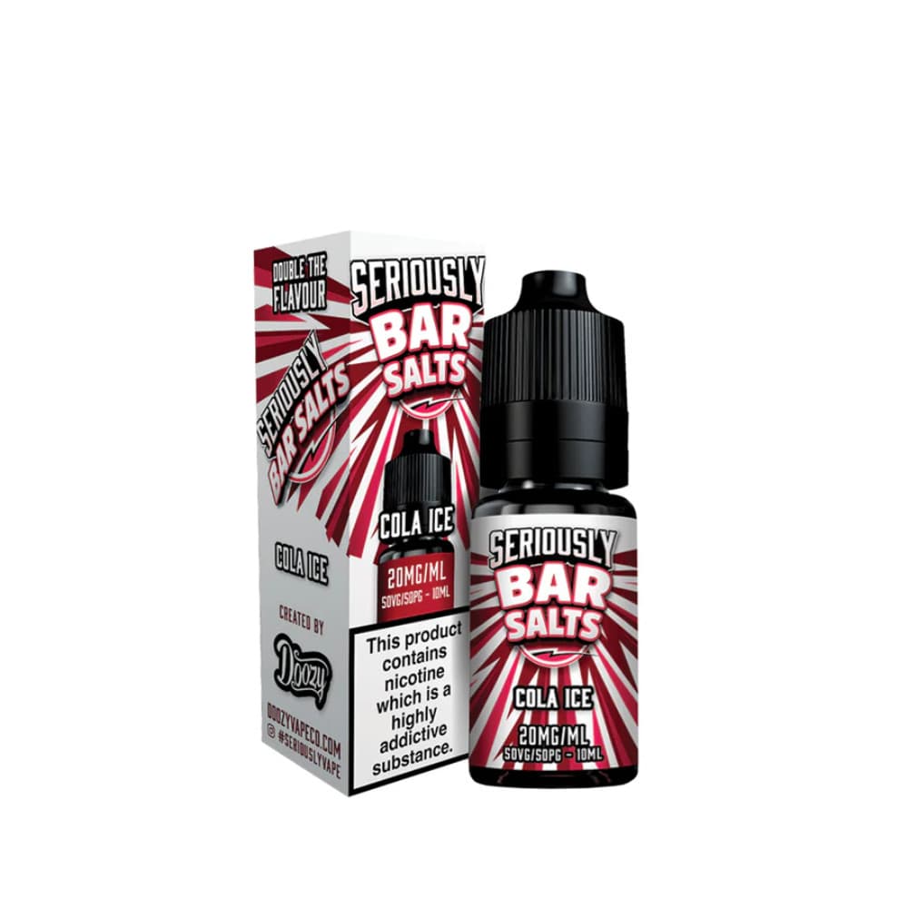  Cola Ice / 10mg Doozy Seriously Bar Salts 10ml e liquids 10ml Box of 10