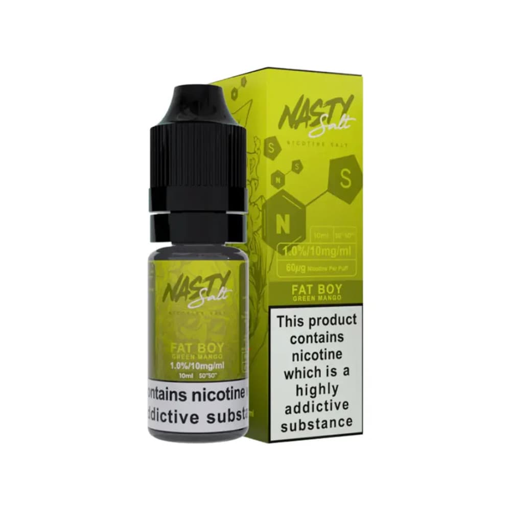  Fat Boy / 20mg Nasty Juice Nic Salts e liquids 10ml Box of 10