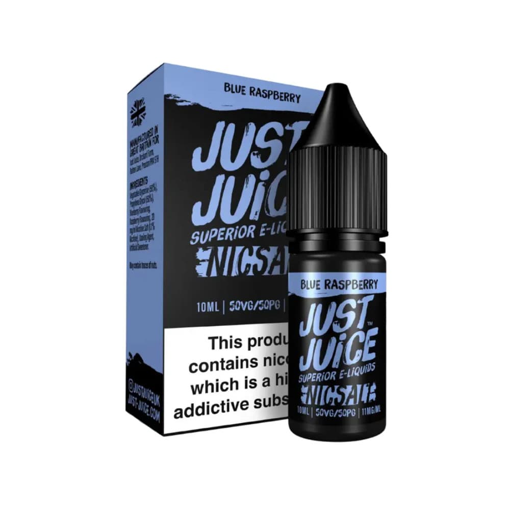  Blue Raspberry / 20mg Just Juice Original Nic Salts e liquids 10ml Box of 5