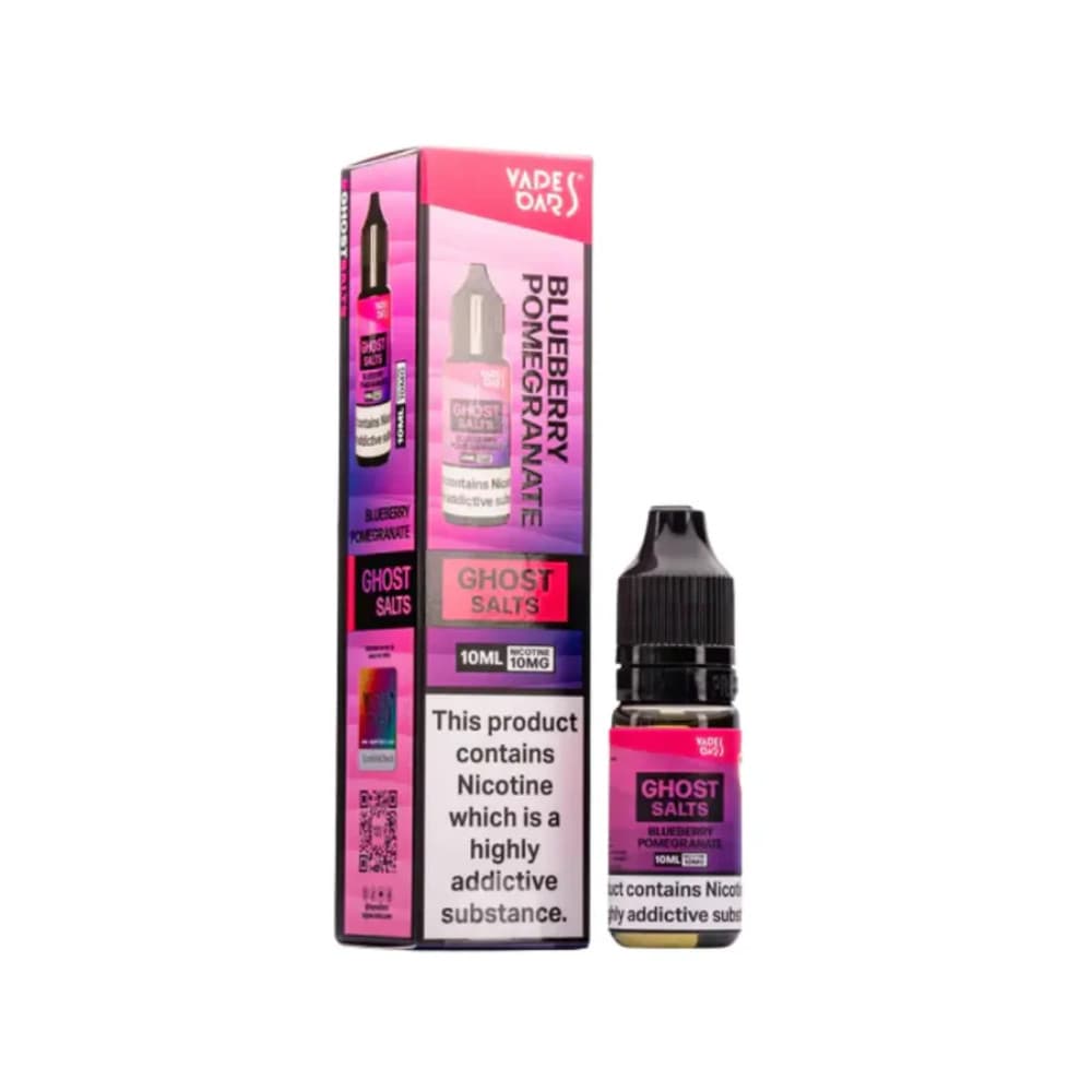  Blueberry Pomegranate / 20mg Ghost 3500 Nic Salts e liquids 10ml Box of 10