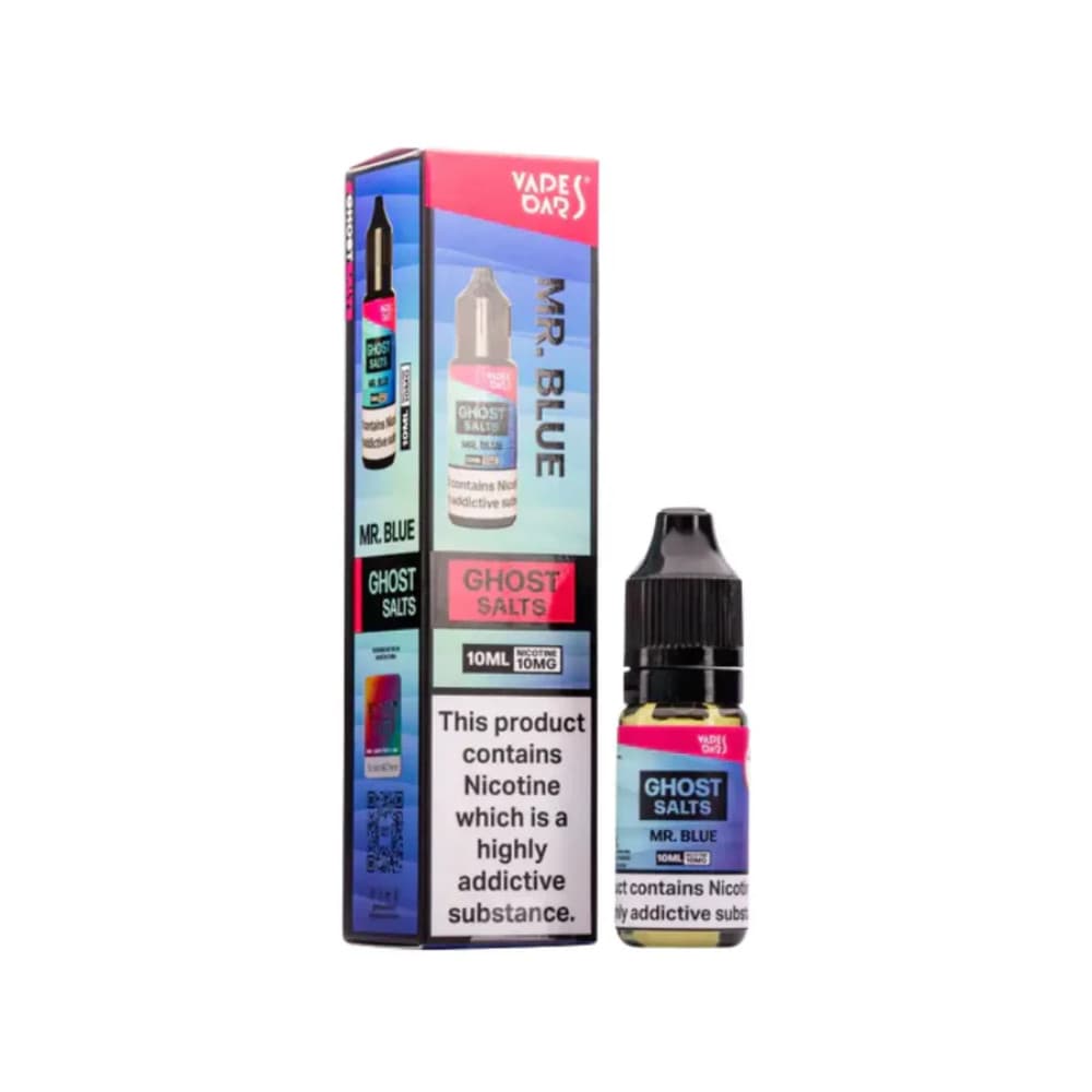  Mr Blue / 20mg Ghost 3500 Nic Salts e liquids 10ml Box of 10