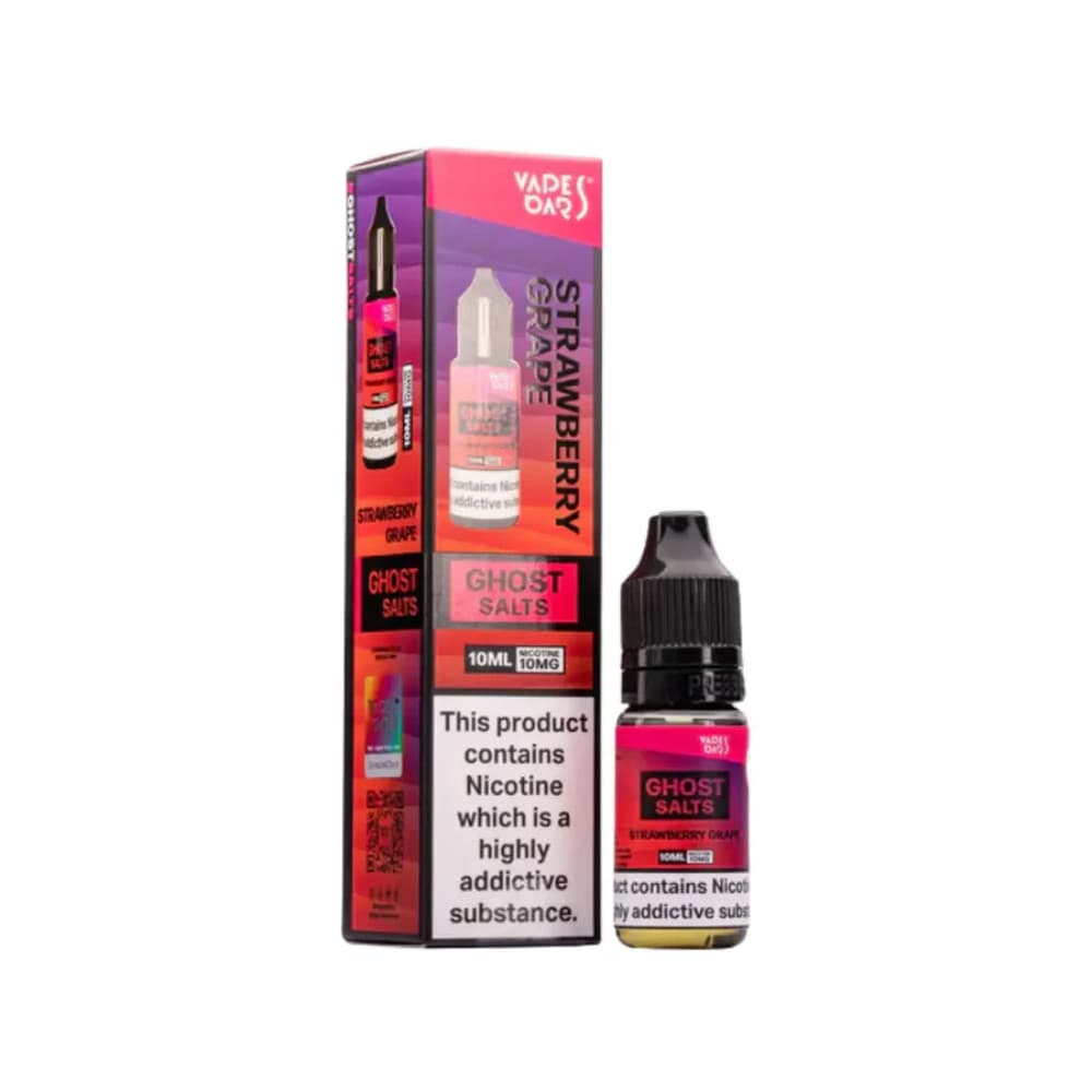  Strawberry Grape / 20mg Ghost 3500 Nic Salts e liquids 10ml Box of 10