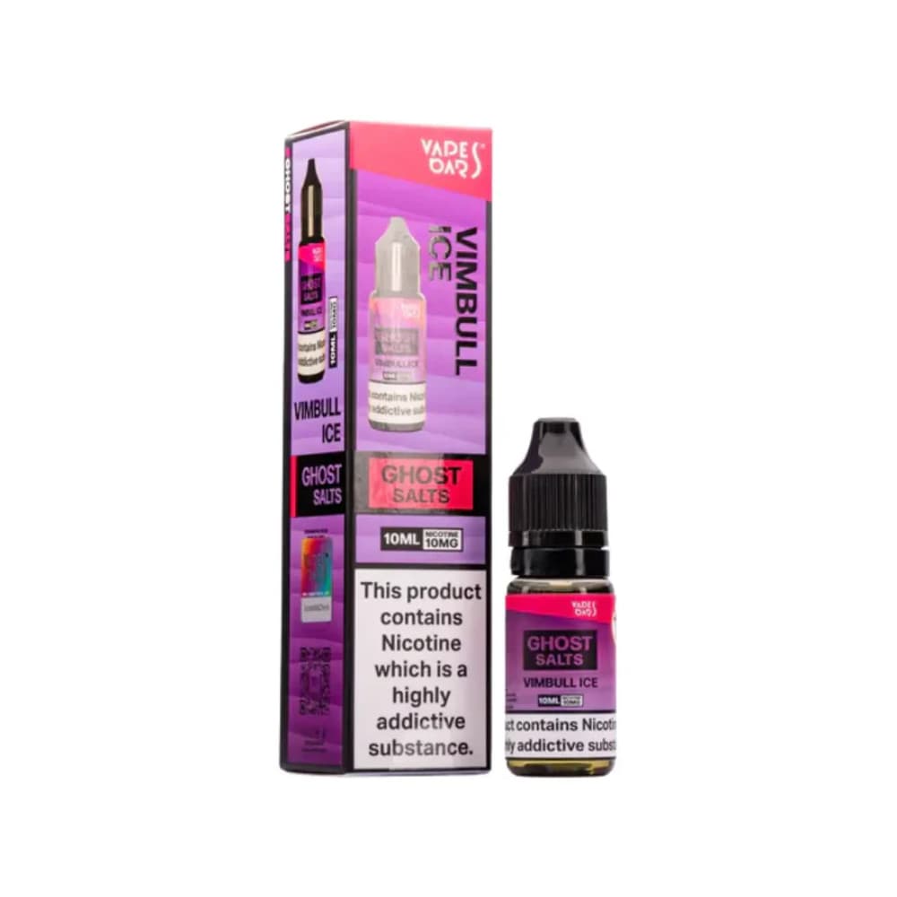  VimBull Ice / 20mg Ghost 3500 Nic Salts e liquids 10ml Box of 10