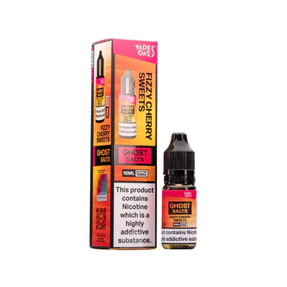  Fizzy Cherry / 20mg Ghost 3500 Nic Salts e liquids 10ml Box of 10