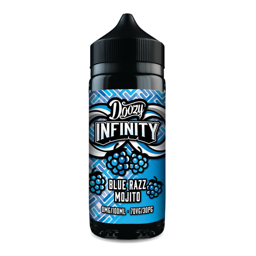  Blue Razz Mojito / 20mg Doozy Infinity Nic Salts e liquids 10ml Box of 10