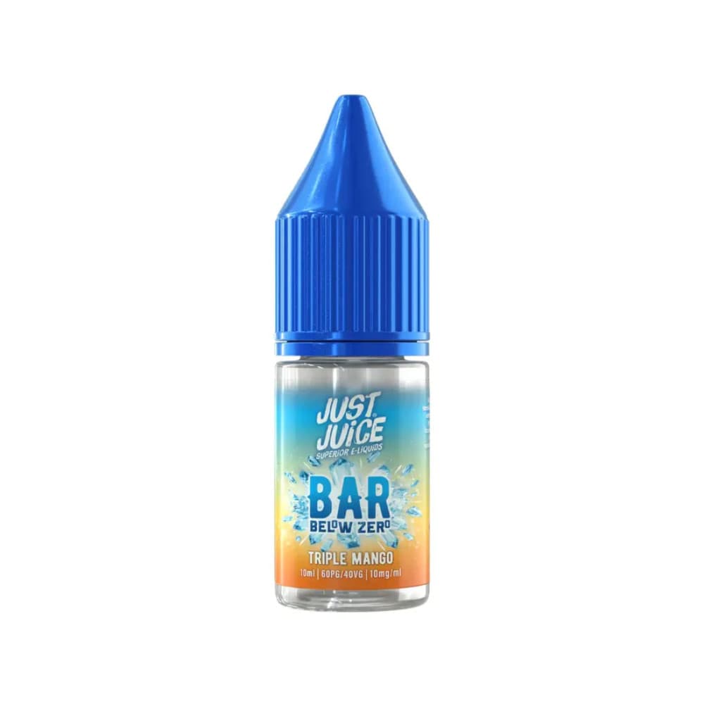  Triple Mango / 10mg Just Juice Below Zero Nic Salts e liquids 10ml Box of 5