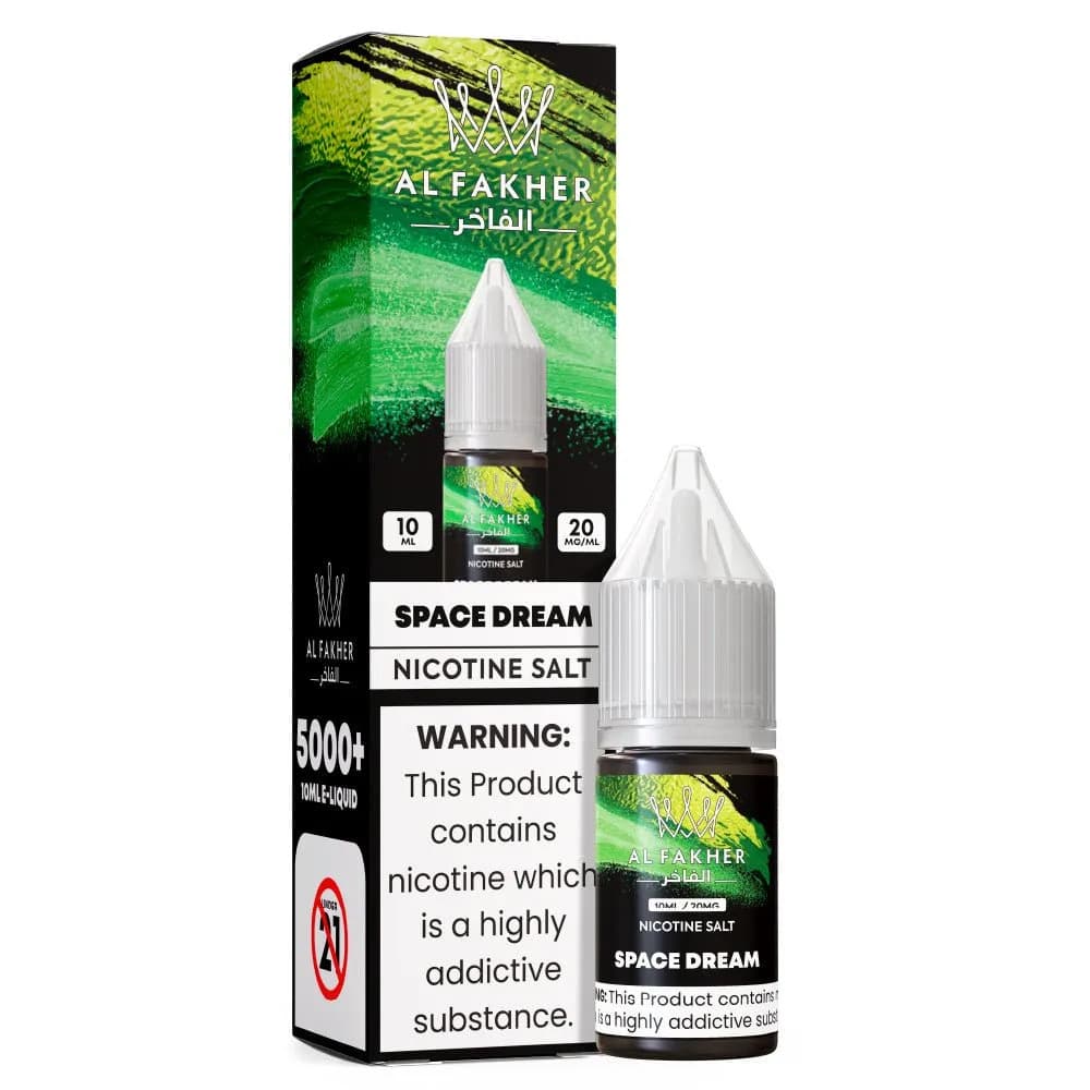  Space Dream / 20mg Al Fakher Nic Salts e liquids 10ml Box of 10
