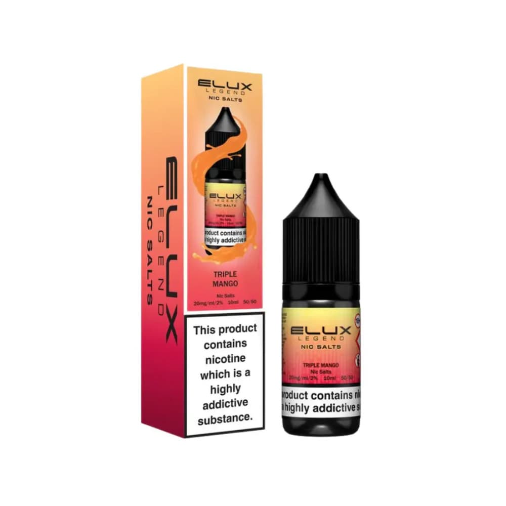  Triple Mango / 10mg Elux Legend Nic Salts E-Liquids 10ml Box of 10