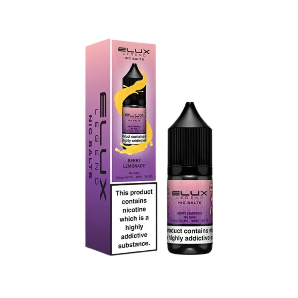  Berry Lemonade / 20mg Elux Legend Nic Salts E-Liquids 10ml Box of 10