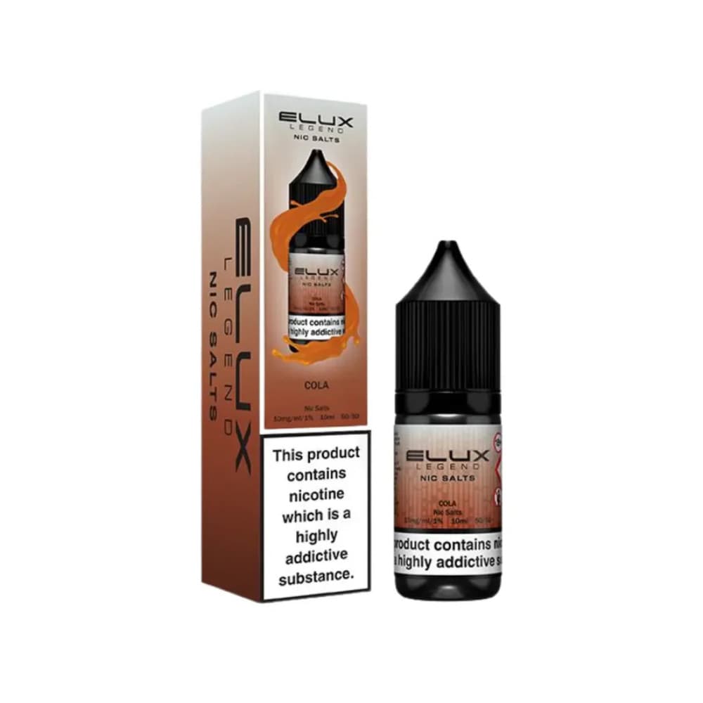  Cola / 20mg Elux Legend Nic Salts E-Liquids 10ml Box of 10