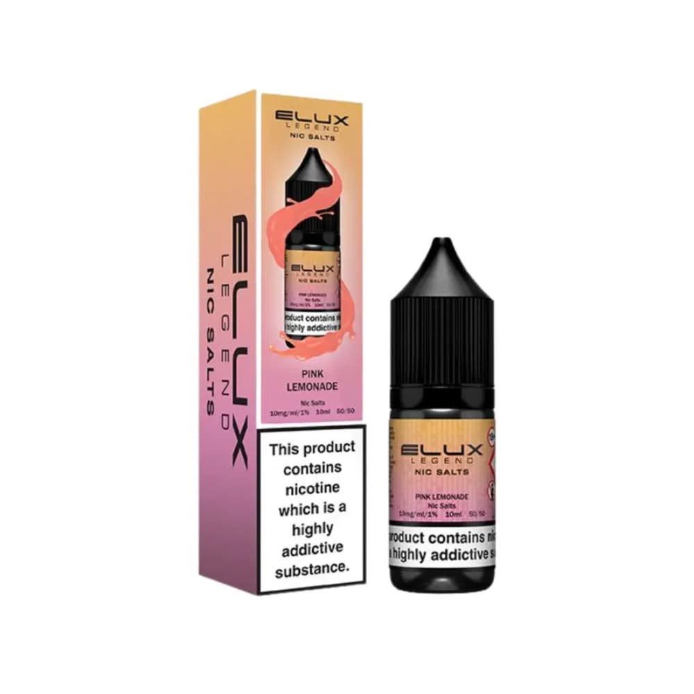  Pink Lemonade / 20mg Elux Legend Nic Salts E-Liquids 10ml Box of 10
