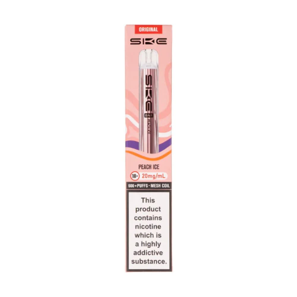  Peach Ice Ske Crystal Original 600 Vape Kit Box of 10
