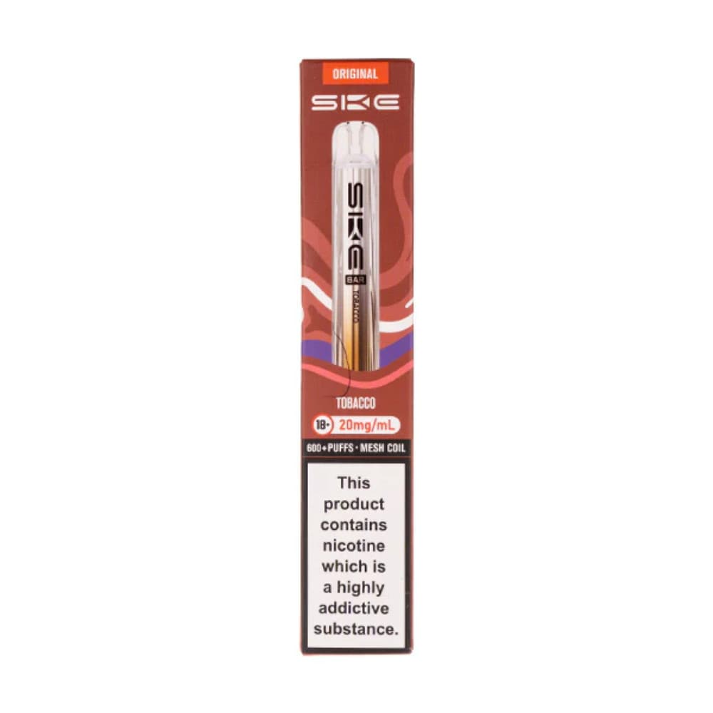  Tobacco Ske Crystal Original 600 Vape Kit Box of 10