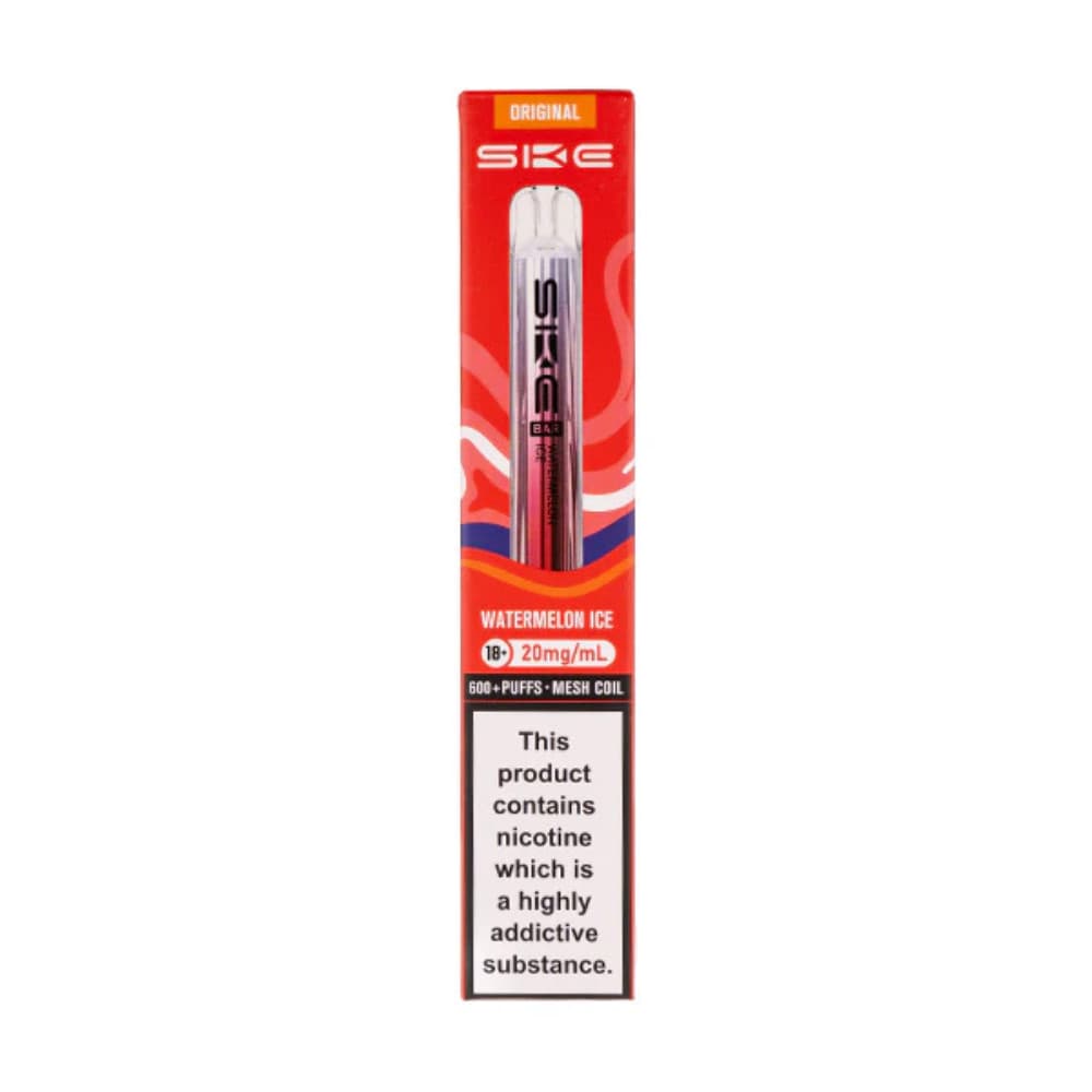  Watermelon Ice Ske Crystal Original 600 Vape Kit Box of 10