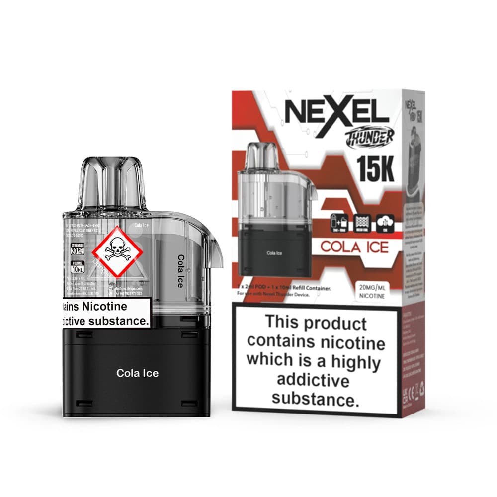  Cola Ice Nexel Thunder 15k Pods Pack of 10