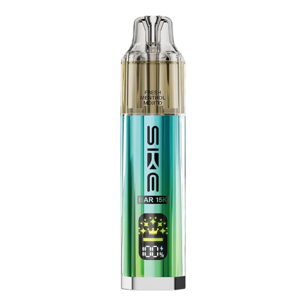  Fresh Menthol Mojito Ske Bar 15k Pod Vape Kit Box of 5