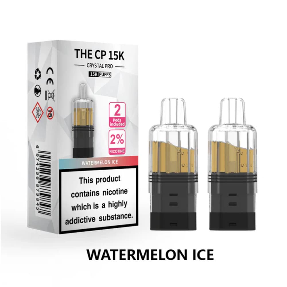  Watermelon Ice Crystal Pro CP 15k Prefilled Pods Pack of 5