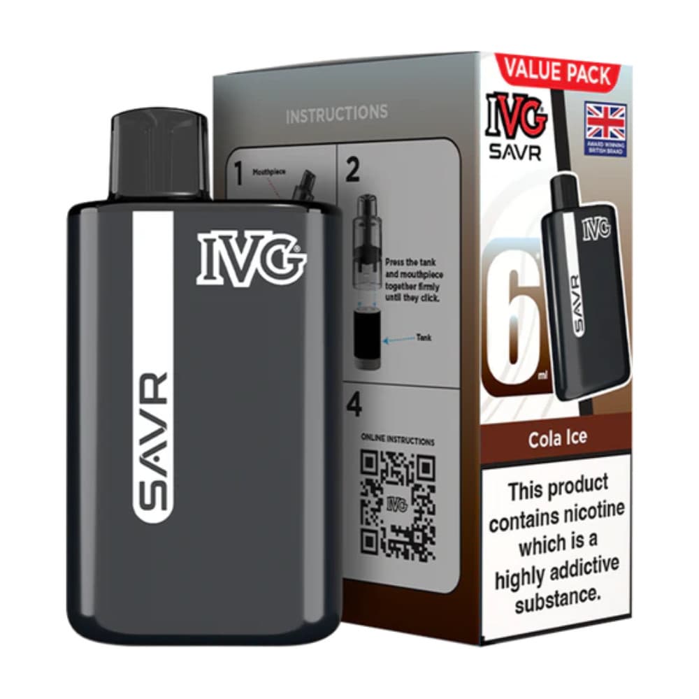  Cola Ice IVG Savr 3000 Vape Kit Box of 5