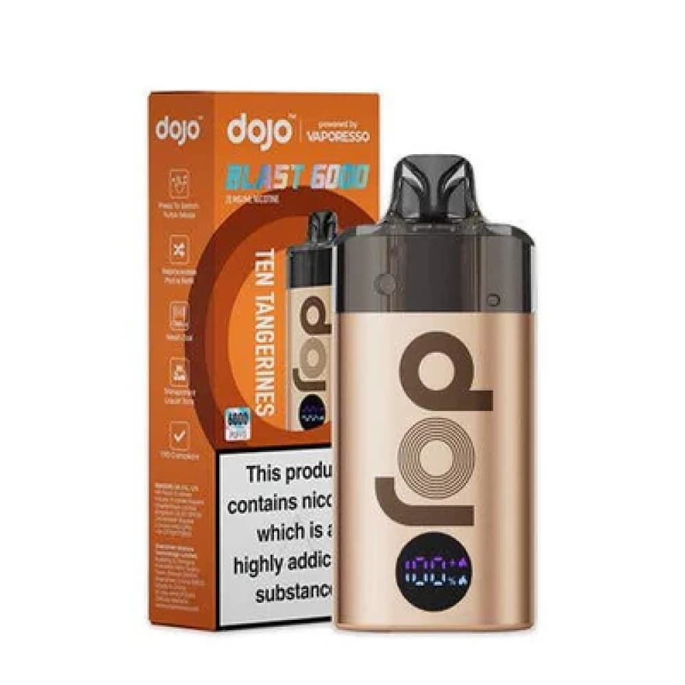  Ten Tagerines Dojo Blast 6000 Vape Kit Box of 5