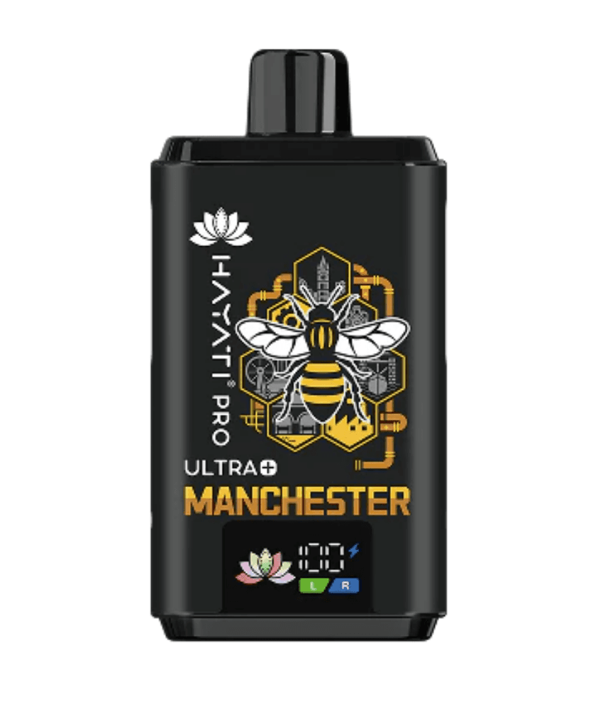  Blue Sour Raspberry Hayati Pro Ultra Plus Manchester Edition Box of 5