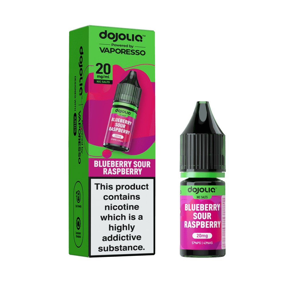  Blue Sour Raspberry / 20mg Vaporesso Dojo Liq Nic Salt 10ml Box of 10