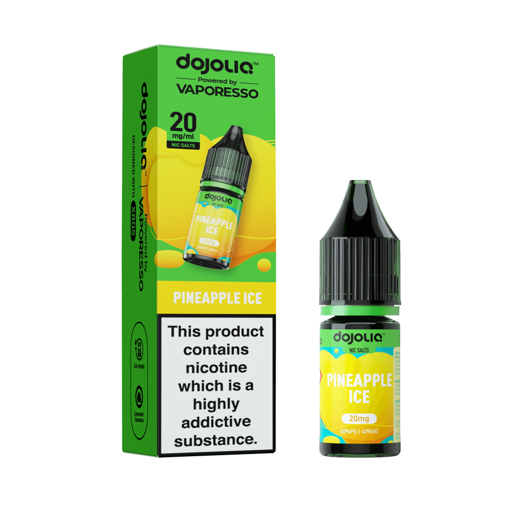  Pineapple Ice / 10mg Vaporesso Dojo Liq Nic Salt 10ml Box of 10