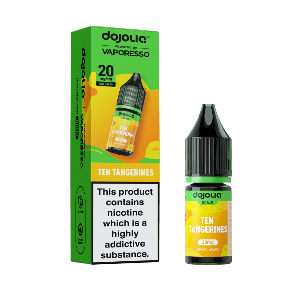  Ten Tangrines / 10mg Vaporesso Dojo Liq Nic Salt 10ml Box of 10